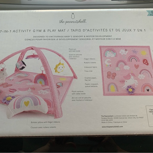 ❌SOLD❌ The Peanutshell 7-in-1 Activity Gym & Play Mat - Picture 2 of 3
